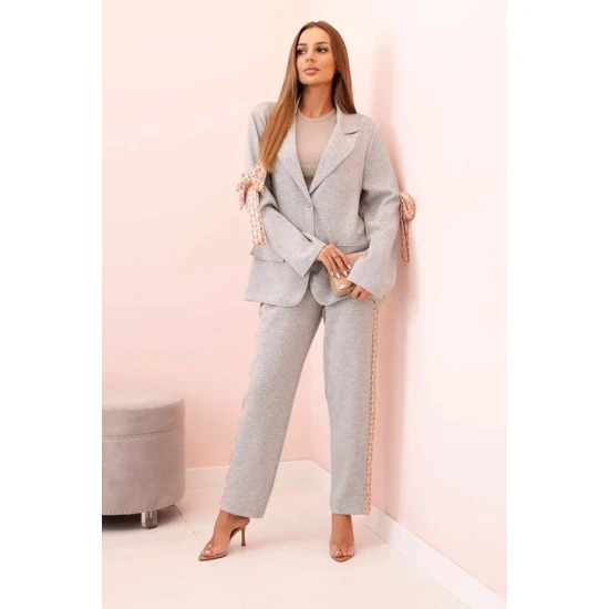 Moteriškas pilkas komplektas Rene Moteriški komplektai