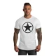 Vyriški baltos spalvos marškinėliai Star