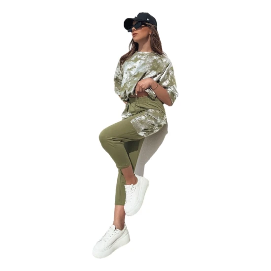 Moteriškas chaki komplektas Birweki Moteriški komplektai