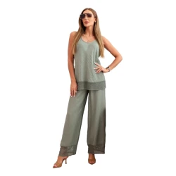 Moteriškas chaki spalvos komplektas Astro