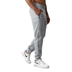 Vyriškos šviesiai pilkos laisvalaikio kelnės Amestin