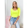 Women's neon yellow blouse Sonic Blouses and shirts