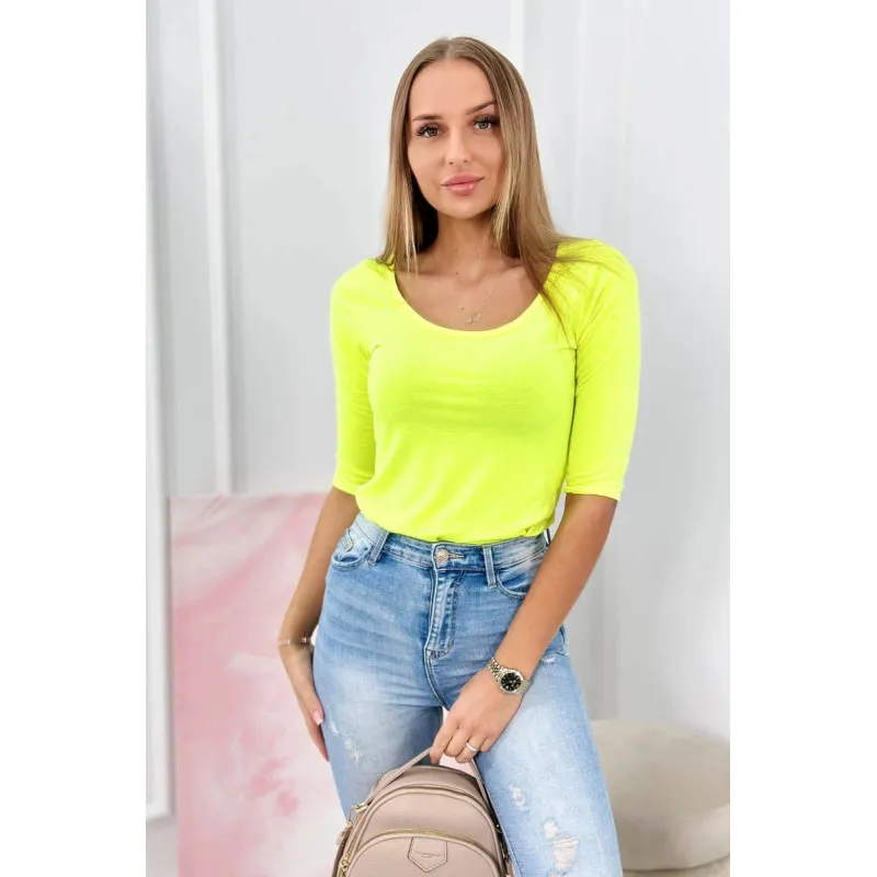 Women's neon yellow blouse Sonic Blouses and shirts