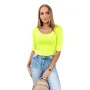 Women's neon yellow blouse Sonic