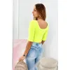 Women's neon yellow blouse Sonic Blouses and shirts