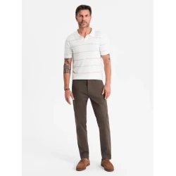 Vyriškos rudos spalvos kelnės Tuman