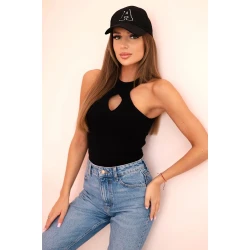 Moteriška juoda palaidinė Krosy