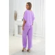 Moteriškas šviesiai violetinis komplektas Folk Moteriški komplektai