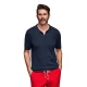 Vyriški tamsiai mėlyni polo marškinėliai Mark