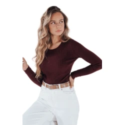 Moteriškas rudas megztinis Gino