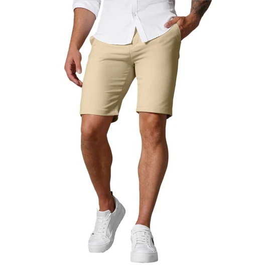 Vyriški rusvi šortai Remo Šortai
