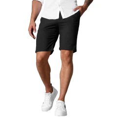 Vyriški juodi šortai Remo