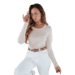 Moteriškas baltas megztinis Gino