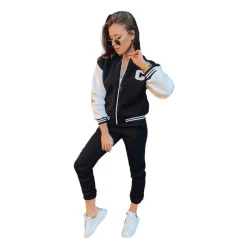 Moteriškas juodas sportinis komplektas Celia