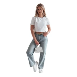 Moteriški mėlyni džinsiai Modnevis