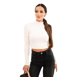 Moteriška baltos spalvos palaidinė Belin