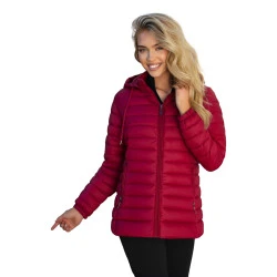 Moteriška bordo spalvos striukė Albi