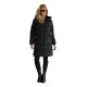 Moteriška juoda žieminė striukė Flint