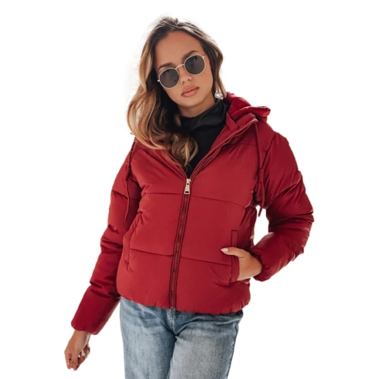 Moteriška raudonos spalvos striukė Glam Moteriškos striukės