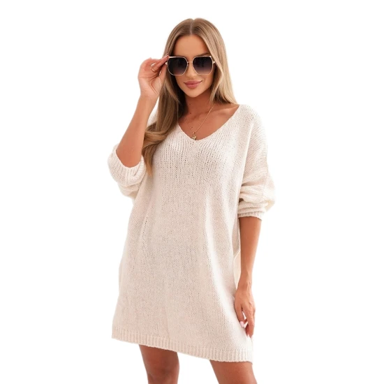 Moteriška rusva suknelė Calon PLIUS dydžio suknelės