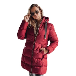 Moteriška žieminė bordo striukė Gabriel