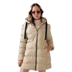 Moteriška žieminė rusva striukė Gabriel