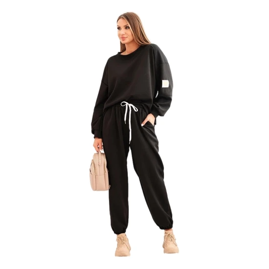 Moteriškas juodas  laisvalaikio komplektas Isabel Moteriški komplektai