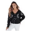 Women's black jumper Kerinda Women's sweaters