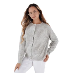 Moteriškas pilkos spalvos megztinis Selin