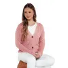 Różowy sweter damski Livi MY2410