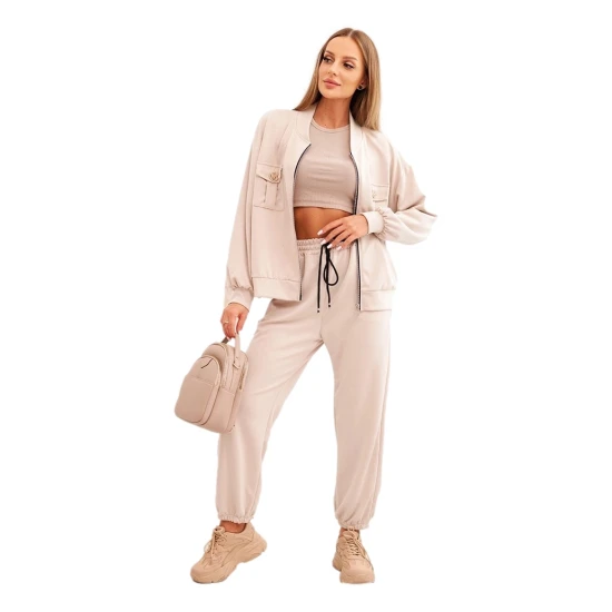 Moteriškas rusvas  komplektas Marbel Moteriški komplektai