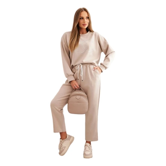 Moteriškas rusvas komplektas Ring Moteriški komplektai