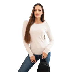 Moteriškas rusvos spalvos megztinis Renat