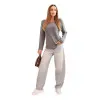 Women's dark grey jumper Romil Women's sweaters