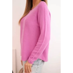 Moteriškas violetinės spalvos megztinis Romil