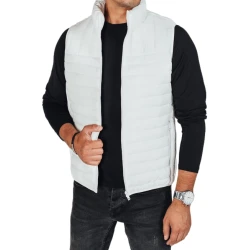 Vyriška baltos spalvos liemenė Pole