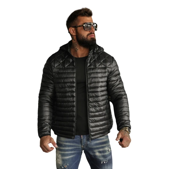 Vyriška juoda striukė Astor Vyriškos Striukės ir Paltai