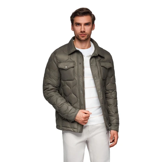 Vyriška šviesiai rudos spalvos striukė Lomin Vyriškos Striukės ir Paltai