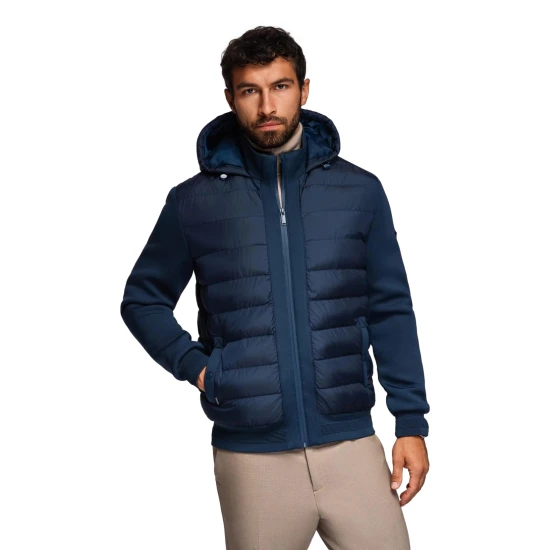 Vyriška tamsiai mėlyna striukė Marly Vyriškos Striukės ir Paltai