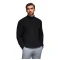 Vyriškas juodas megztinis su aukštu kaklu Ton