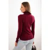 Women's burgundy jumper Cloud