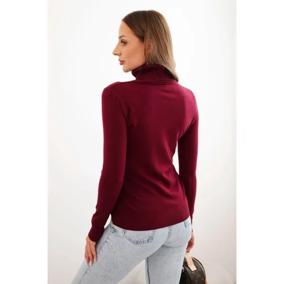 Women's burgundy jumper Cloud