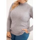 Moteriška pilkos spalvos megztinis Kato Moteriški megztiniai