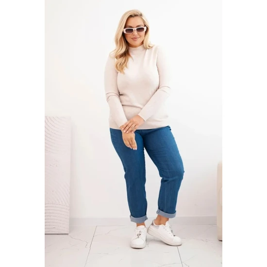 Moteriškas rusvos spalvos megztinis Kato Moteriški megztiniai