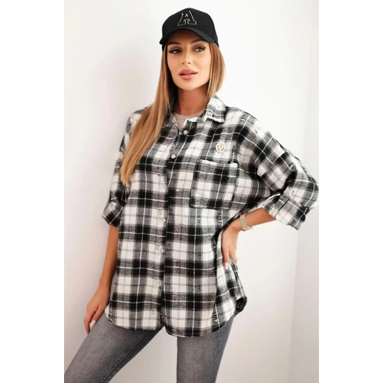 Moteriški juodi languoti marškiniai Copo Moteriški marškiniai