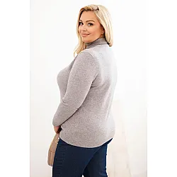 Women's grey jumper Nolo