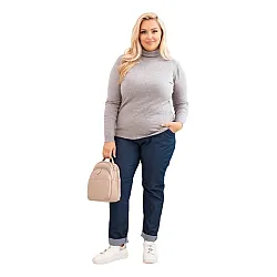 Women's grey jumper Nolo