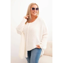 Moteriškas baltas megztinis Lori