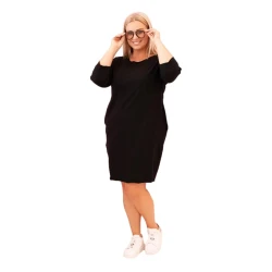 Moteriška juoda suknelė Self