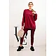 Women's red set Minimal Women's suits